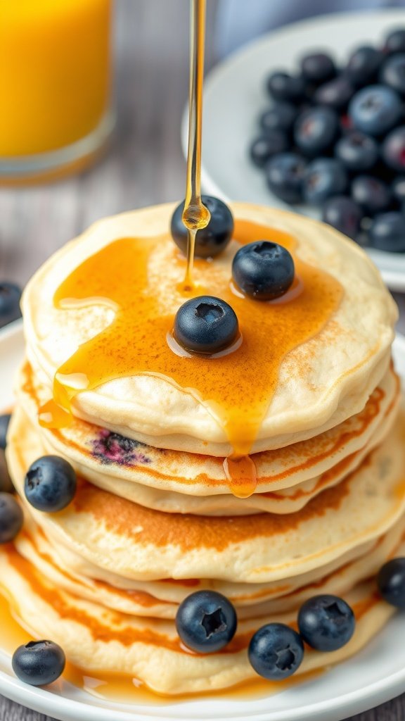 Blueberry Buttermilk Pancakes