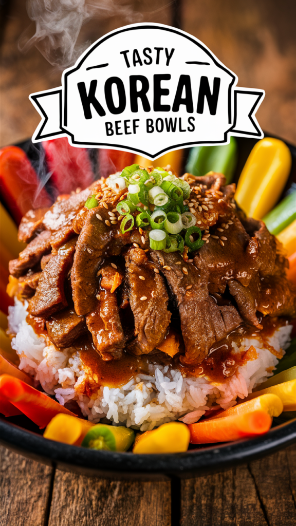 Korean Beef Bowls Recipe