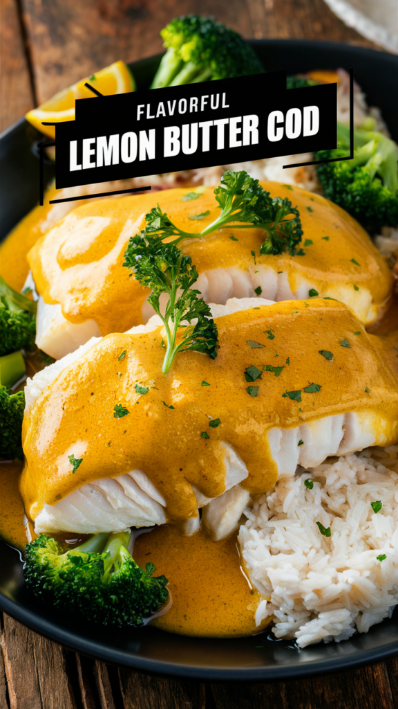 Flavorful Lemon Butter Cod Recipe