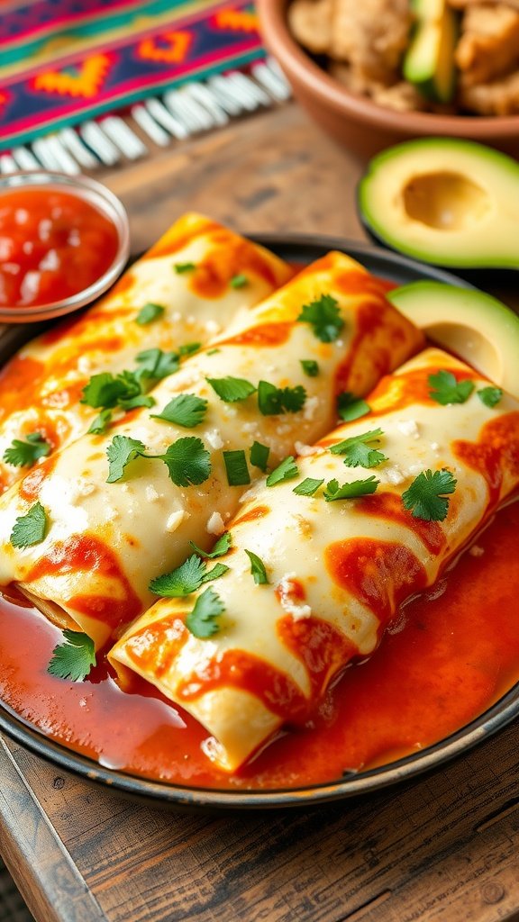 Chicken Enchiladas