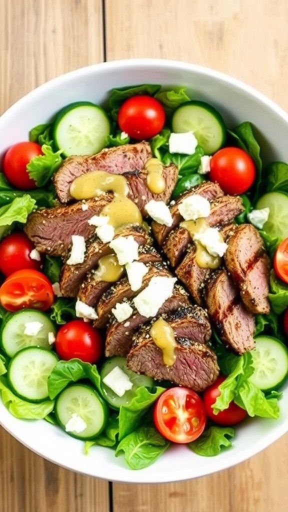 Easy Grilled Steak Salad