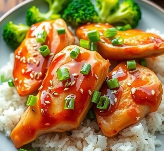 Honey Garlic Chicken