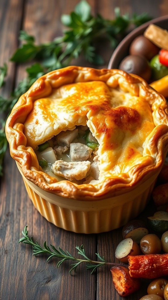 Easy Turkey Pot Pie