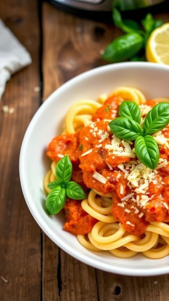 Instant Pot Creamy Tomato Pasta