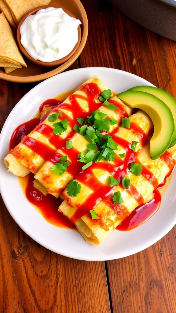 Beef Enchiladas