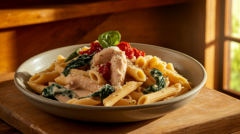 Creamy Tuscan Chicken Pasta
