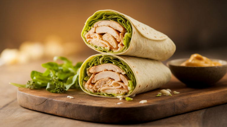 Chicken Caesar Wraps