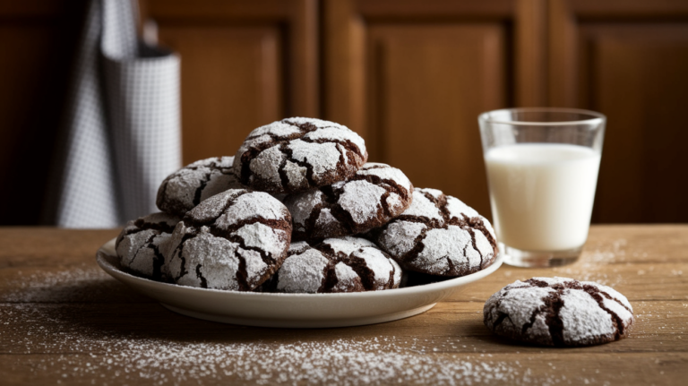 Chocolate Crinkle Cookies!