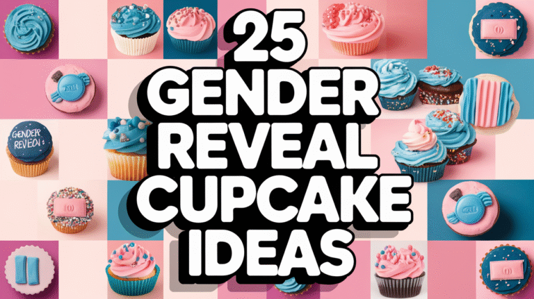 Gender Reveal Cupcake Ideas