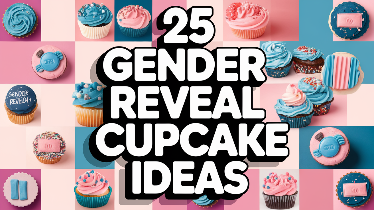 Gender Reveal Cupcake Ideas