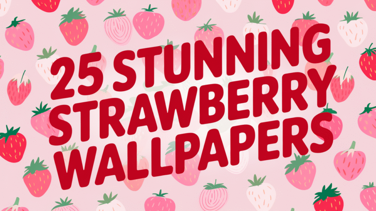 strawberry wallpaper